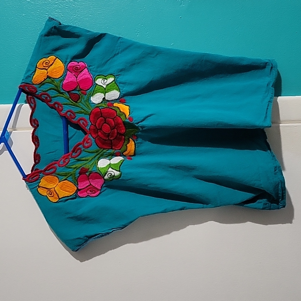Guatemalan Short Sleeve Shirt,  Size L